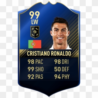 The Fifa Toty Forwards Now Include A 99 Cristiano Ronaldo - Toty Fifa 17 Ronaldo, HD Png Download