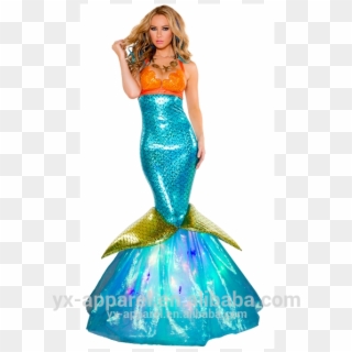 Hot Selling Sexy Fancy Dress Mermaid Carnival Costumes - Under The Sea Fancy Dress, HD Png Download