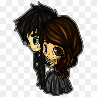 Damon & Elena Images “it Would Be Rude Not To Dance, - Delena Tvd Cartoon, HD Png Download