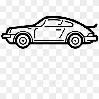 911 Turbo Porsche Ausmalbild
