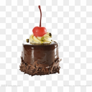 Free Png Sundae Chocolate Cake Mousse Cartoon - Chocolate, Transparent Png