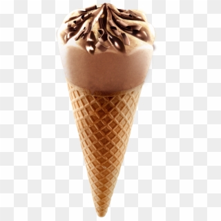 Chocolate #icecream Icecream, Vanilla, Gelato - Ice Cream Kone, HD Png Download
