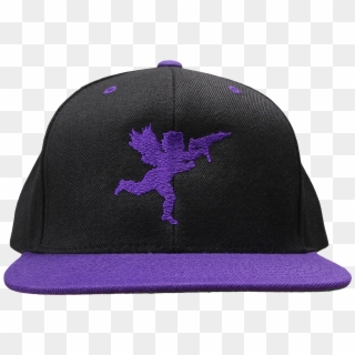 Cupid On Black/purple - Baseball Cap, HD Png Download