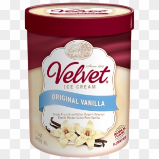 Share - Velvet Vanilla Ice Cream, HD Png Download