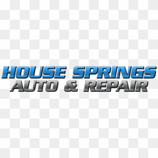 House Springs Auto & Repair - Electric Blue, HD Png Download