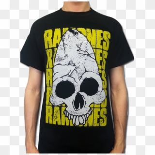 Ramones T Shirt Skull , Png Download - Ramones, Transparent Png