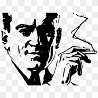 Smoking Clipart Joint Smoke - Smoking Man Png, Transparent Png