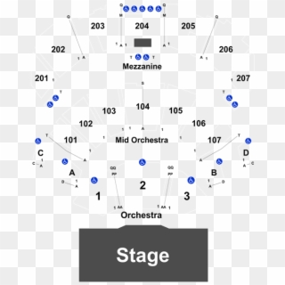 Event Info - Ovation Hall Ocean Resort Seating Chart, HD Png Download