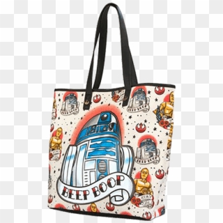 1 Of - Loungefly Star Wars R2 D2 Tattoo Tote, HD Png Download