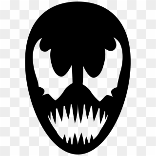 Venom Symbol Png - Venom Icon, Transparent Png