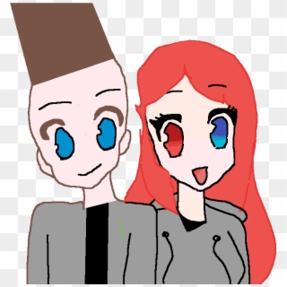 Super Cute Couple - Cartoon, HD Png Download