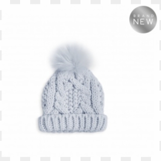 Katie Loxton Cable Knit Baby Bobble Hat - Katie Loxton Baby Hat, HD Png Download