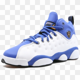 Jordan Jordan Jumpman Team Ii Bg Blue / White Cheap - Sneakers, HD Png Download