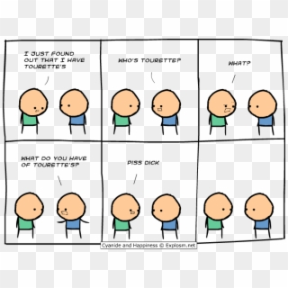 Latest News - Cyanide And Happiness Tourettes, HD Png Download