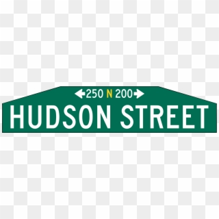 Pdot Hudson Street Sign - Philadelphia Street Sign Svg, HD Png Download