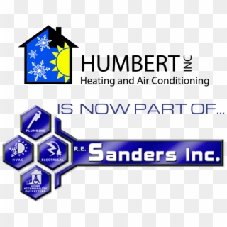 Re Sanders Buys Humbert Heating And Air Conditioning - Graphic Design, HD Png Download