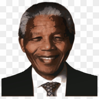 Download Nelson Mandela Transparent Png For Designing - Nelson Mandela Face Transparent, Png Download