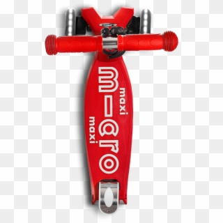 Solid Deck Out Of Fiberglass - Mini Micro Deluxe Scooter Red, HD Png Download
