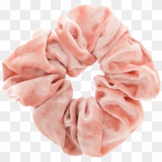 #png #clothes #scrunchie #pink #silk #hair #band #cute - Pink Scrunchie, Transparent Png