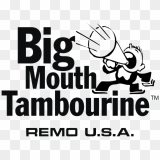 Big Mouth Tambourine Logo Png Transparent - Graphic Design, Png Download
