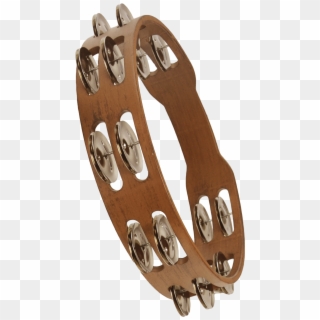 Sawtooth 10 Tambourine, Dark Stain - Hand, HD Png Download