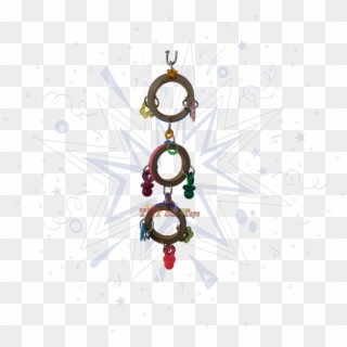 Triple Tambourine - Christmas Ornament, HD Png Download