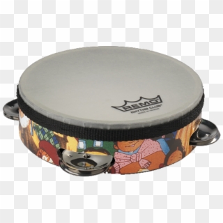 Remo Tambourine Rhythm Club 6 Inch Pre Tuned With 4 - Tambourine, HD Png Download