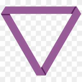 Polyamory Möbius Triangle - Purple Polyamory Symbol, HD Png Download