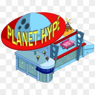 Tapped Out Planet Hype - Simpsons Tapped Out Planet Hype, HD Png Download
