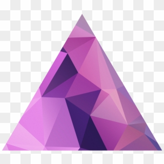 #pink #purple #triangle #ftestickers - Triangle, HD Png Download