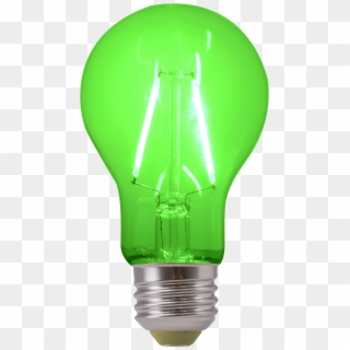 Energetic Led Color Filament Light Bulbs, 2w, Green, - Incandescent Light Bulb, HD Png Download