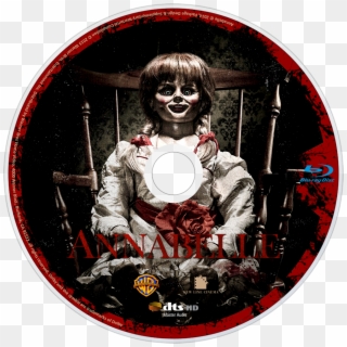 Annabelle Bluray Disc Image - Annabelle Doll In Chair, HD Png Download