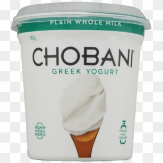 Picture Of Chobani Greek Yoghurt Plain Whole Milk 907g - Chobani, HD Png Download