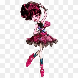 Draculaura, Moanica D'kay And Cleo De Nile - Monster High Ballerina Ghouls, HD Png Download