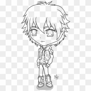 Chibi Jacksepticeye Lineart - Cartoon, HD Png Download