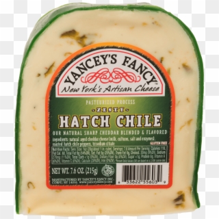 1 Cup Shredded Yancey's Fancy™ Hatch Chile Cheddar - Hatch Pepper Cheddar Cheese, HD Png Download