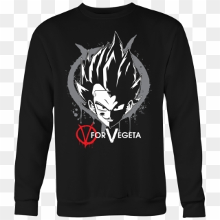 Super Saiyan Vegeta V Vendetta Men Sweatshirt T Shirt - Mtg Ugly Christmas Sweater, HD Png Download
