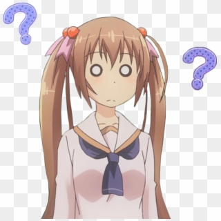 Post - Anime Girl Questioning, HD Png Download