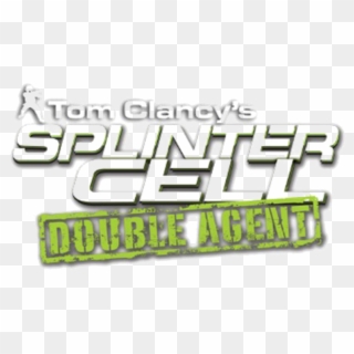 Tom Clancy's Splinter Cell Double Agent Logo Png, Transparent Png