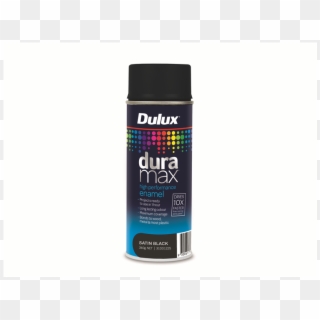 Find Dulux Duramax 340g Satin Black Spray Paint At - Dulux Matt Black Spray Paint, HD Png Download