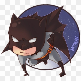 #batman #kawaii #chibi #freetoedit - Batman Kawaii, HD Png Download