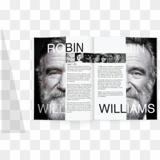 Robin Williams Tribute , Png Download - Magazine, Transparent Png