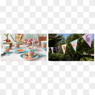 Pretty Up The Place With Party Decorations - Teacup, HD Png Download