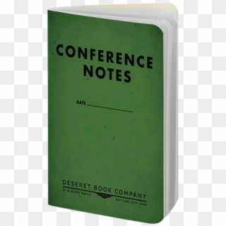 Conference Notes Journal - Book Cover, HD Png Download