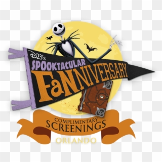 Tickets For D23's Spooktacular Fanniversary Complimentary - Illustration, HD Png Download