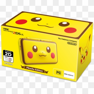 Pikachu Edition New Nintendo 2ds Xl To Be Released - New Nintendo 2ds Pikachu Edition, HD Png Download
