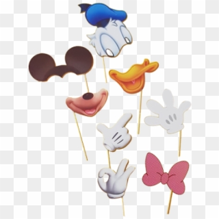 Mickey Mouse Photo Props, HD Png Download
