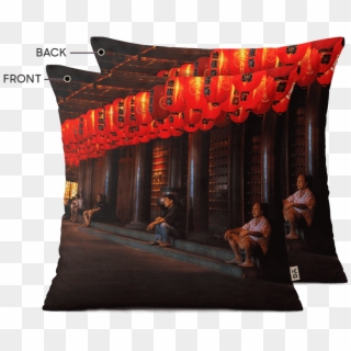 Dailyobjects Red Lanterns 18 Cushion Cover Two Sided - Cushion, HD Png Download