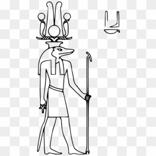 Sobek Egyptian Hieroglyph - Sobek Clipart, HD Png Download