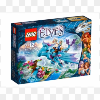 41172 1 - Lego Elves Waterdraak, HD Png Download